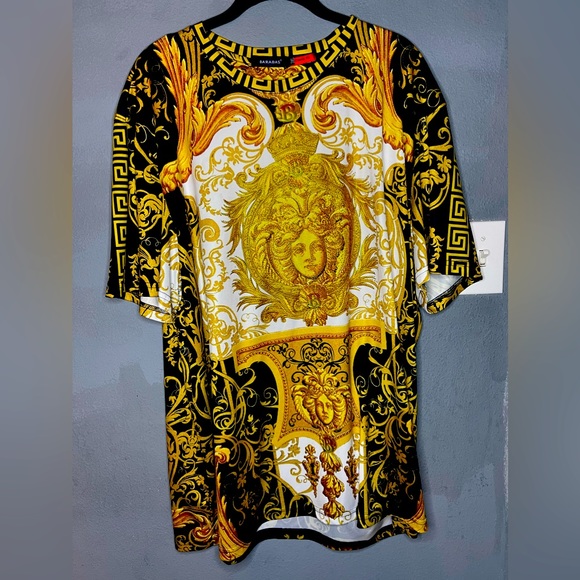 Size 3xl ~ mildly used ~ silk material - Picture 3 of 6